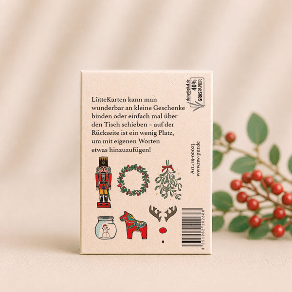 LütteKarten "OHNE WORTE" X-MAS, Vol. 1