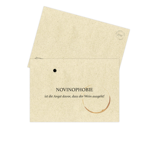 Postkarte "NoVinoPhobie"